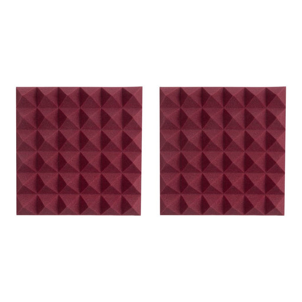 Panneau acoustique pyramidal Gator GFW-ACPNL1212PBDY-2PK 12 x 12 po