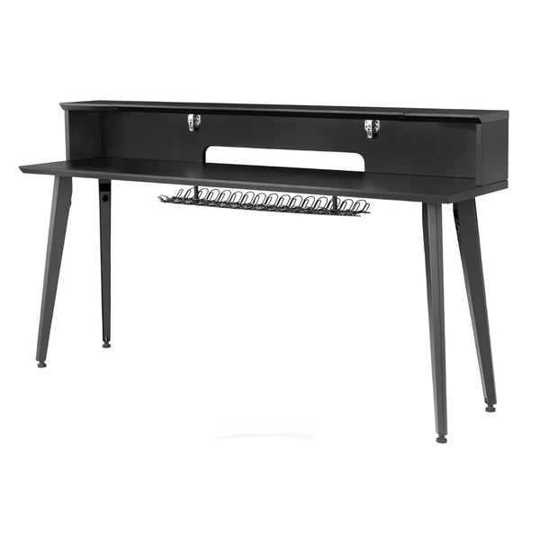 Gator GFW-ELITEKEYTBL88-BLK Elite Furniture Keyboard Table