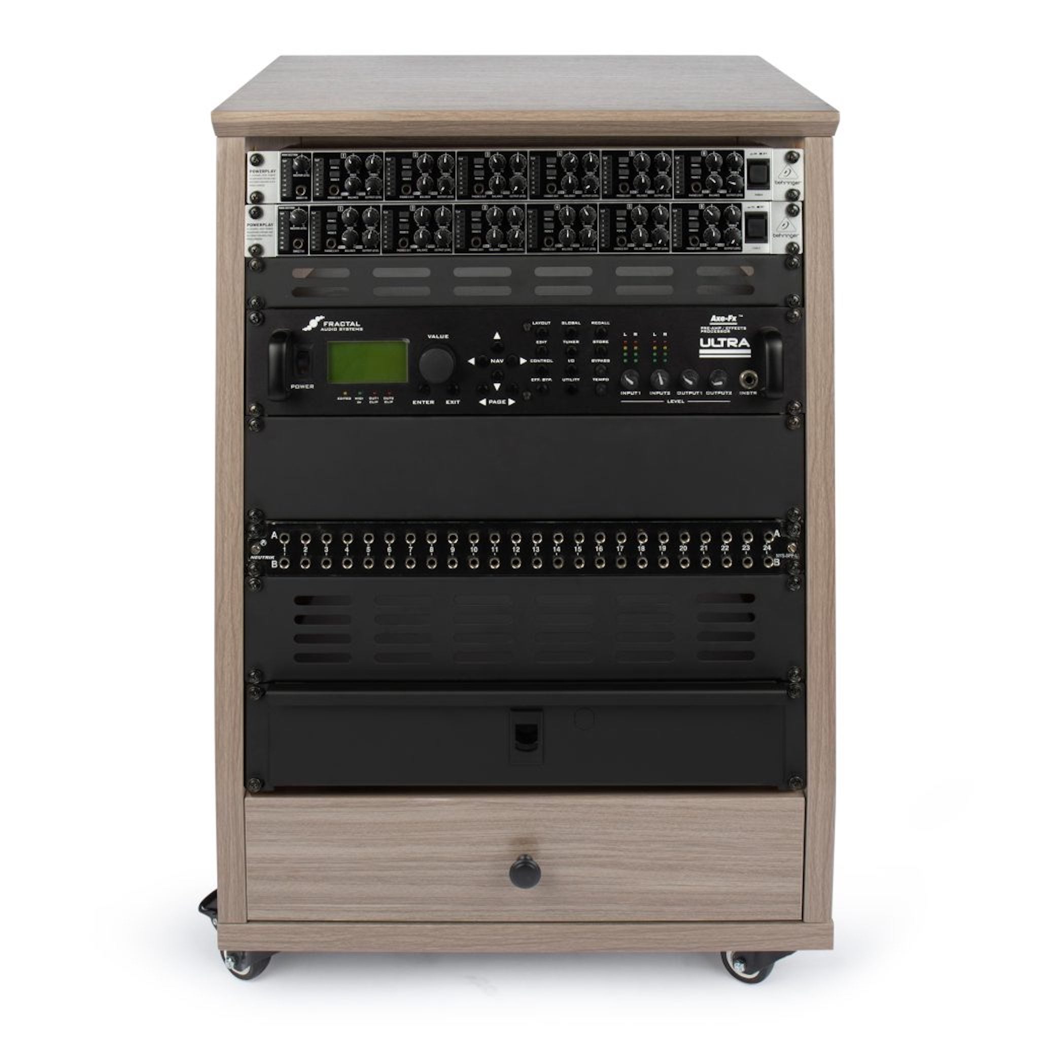 Gfr Rack Gator GFW-ELITESTUDIORK12-GRY Elite Furniture Series Rack