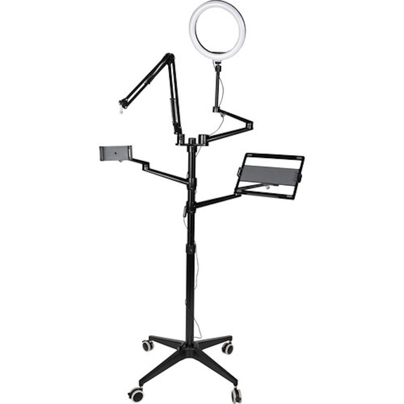 Support à roulettes pour création de contenu Gator GFW-STREAMSTAND-W