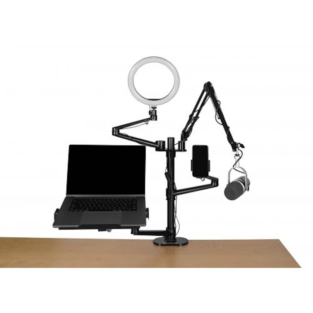 Support de bureau pour création de contenu Gator GFW-STREAMSTAND