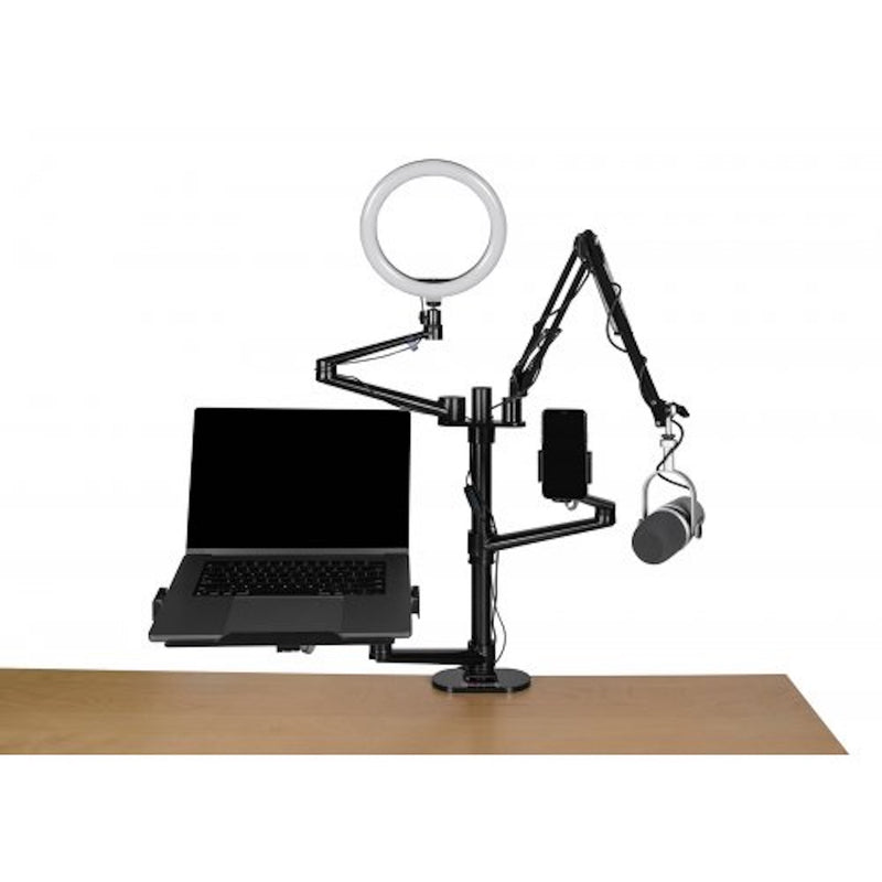 Support de bureau pour création de contenu Gator GFW-STREAMSTAND