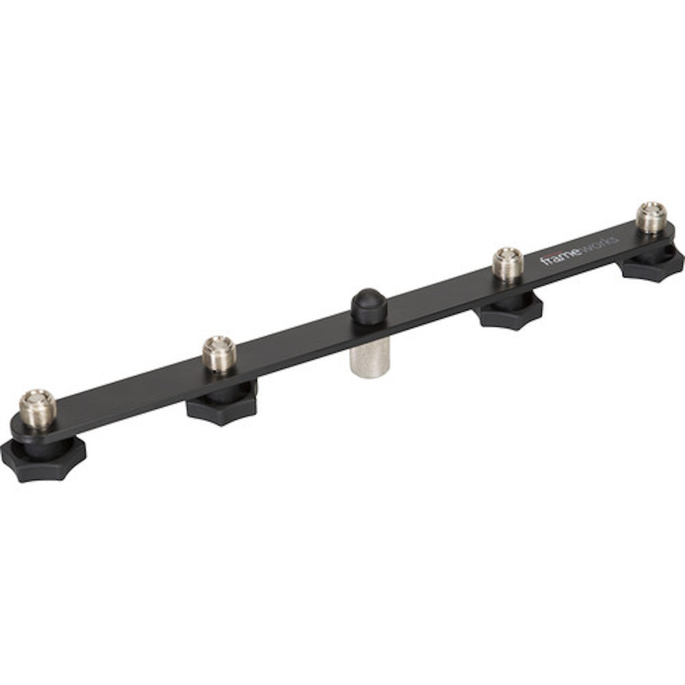 Barre de montage pour microphone Gator GFWMIC1TO4 pour 1 à 4 microphones