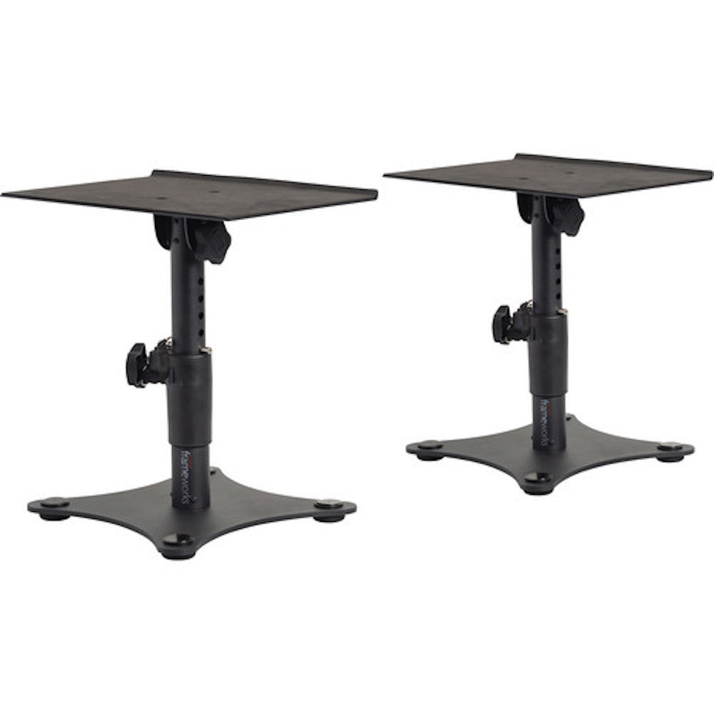 Paire de supports de moniteur de studio de bureau Gator GFWSPKSTMNDSK