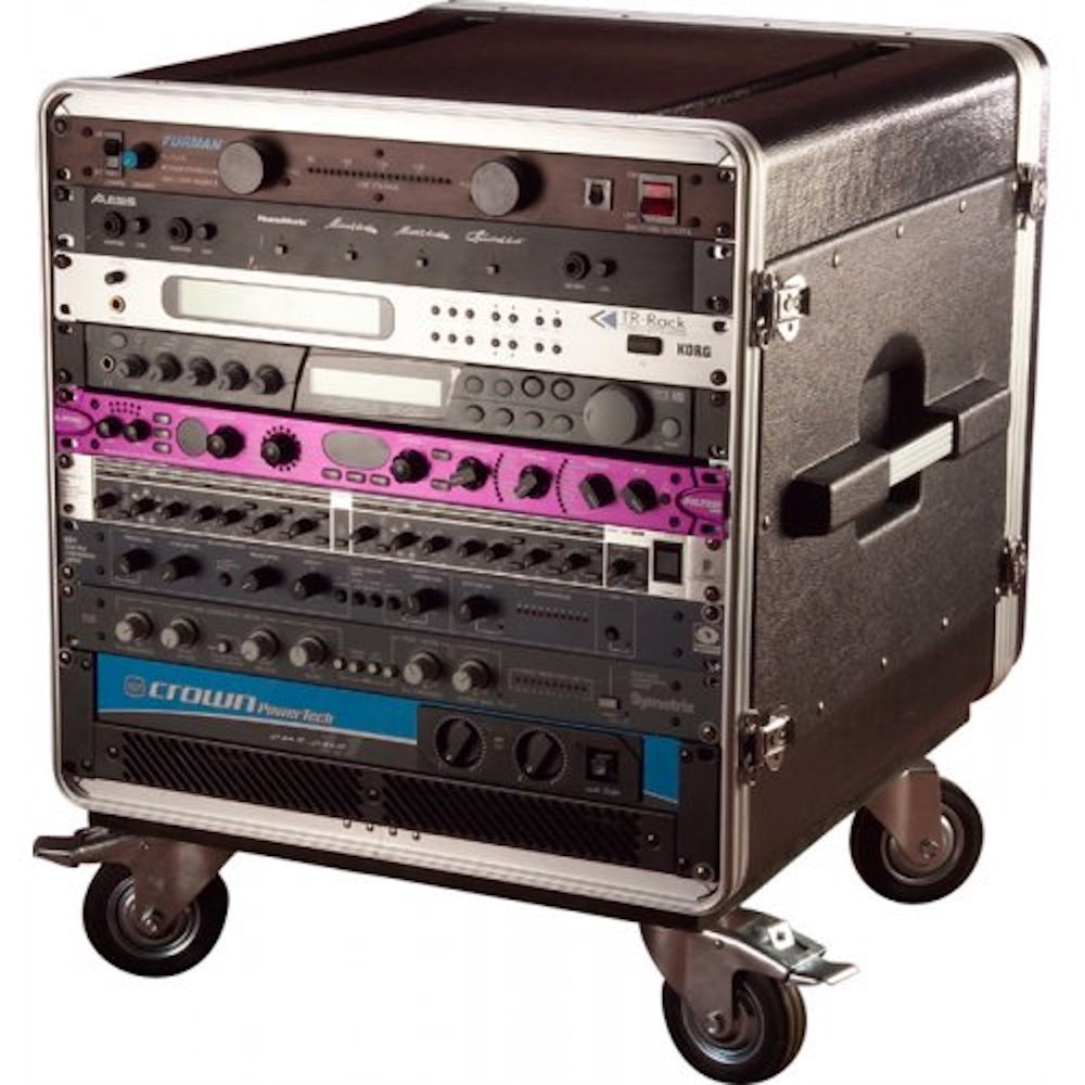 Base de rack Gator GRC-BASE-14 avec roulettes - 14U