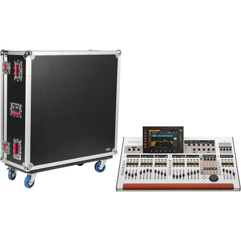 Flightcase Gator GTOURWING ATA avec mixeur d'ailes Behringer