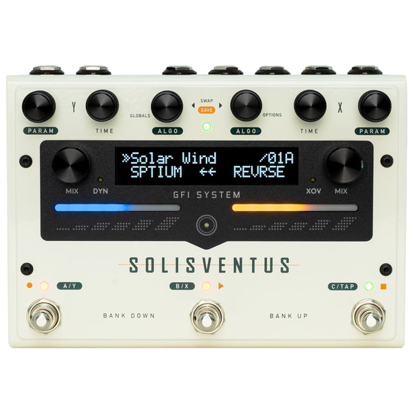 ギター GFI System SOLIS VENTUS Delay and Reverb Gfi System Solis Ventus - Delay and reverb Pedal