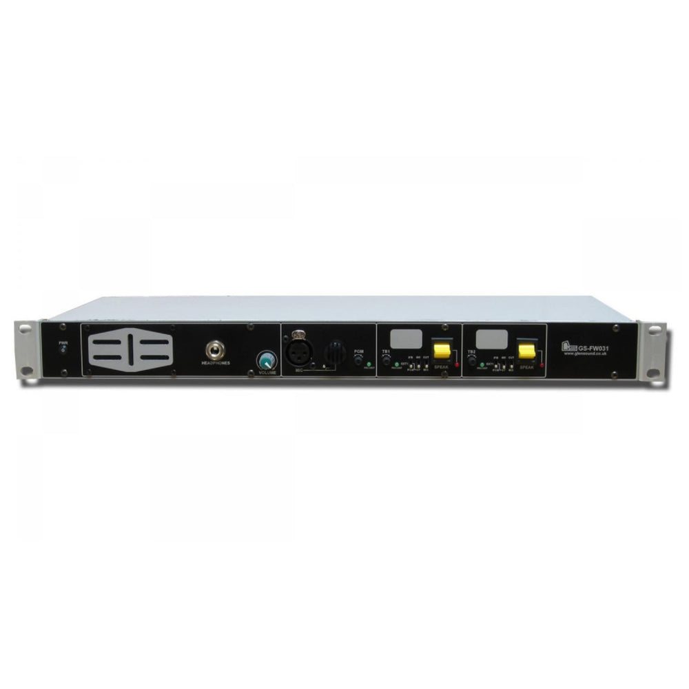 Glensound GS-FW031 - Two Channel 4 Wire subrack with IFB