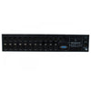 Glensound GS-FW033 - Ten Channel 4 Wire Subrack with Integral Matrix Mixer