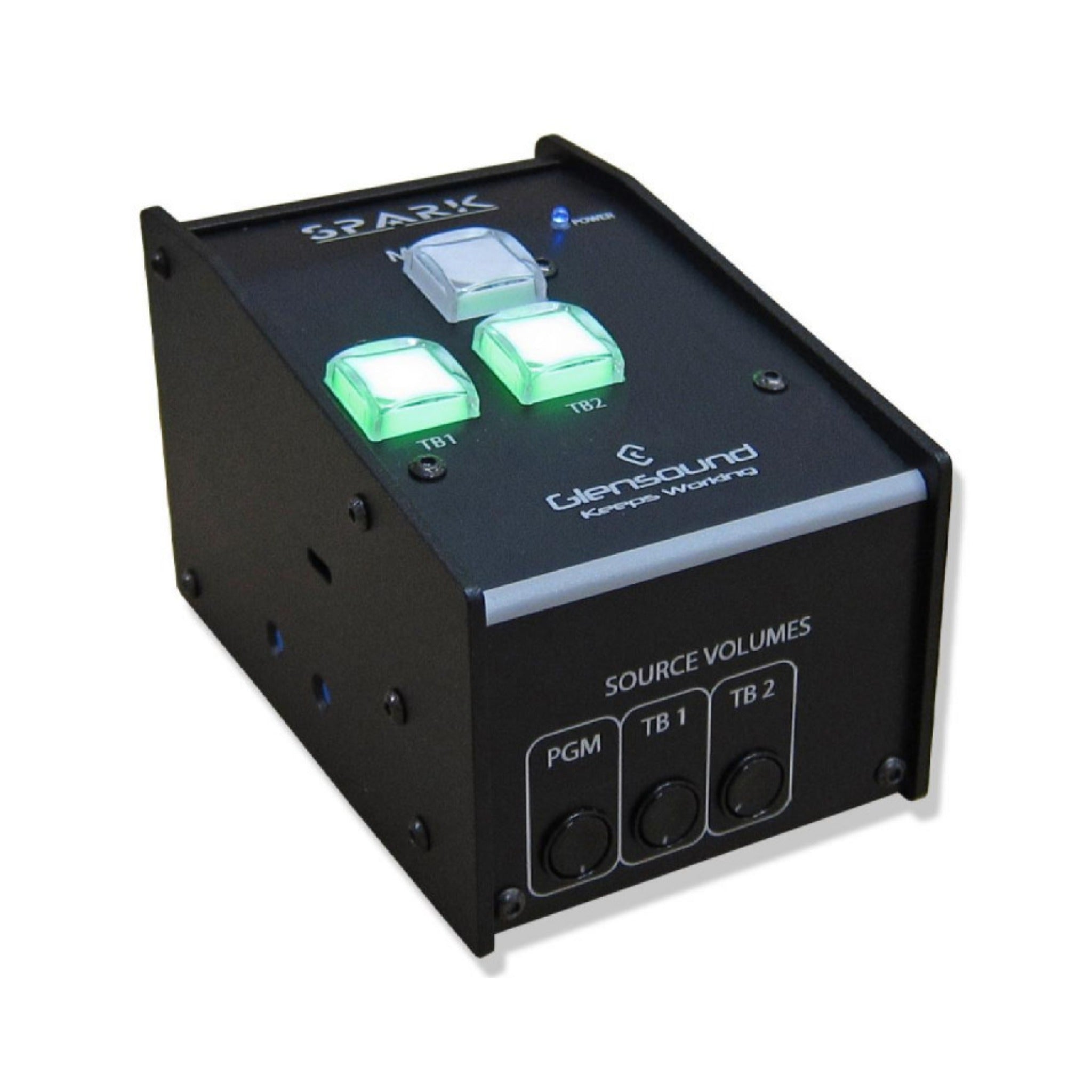 Talkback Compact Glensound SPARK 2 - Sub Compact Single User Commentary With 2 Talkback