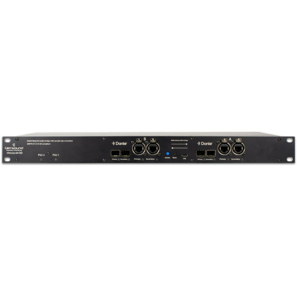 Glensound VITTORIA 64/DD - 64ch Dante To Dante Network Bridge