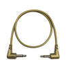 Tendrils Right Angled Eurorack Patch Cable 30Cm Gold 6 Pack