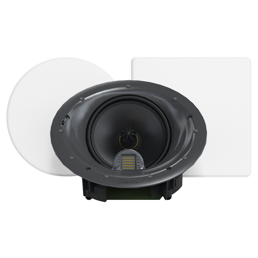 GoldenEar Invisa HTR 8000 Square Grill (Pair)