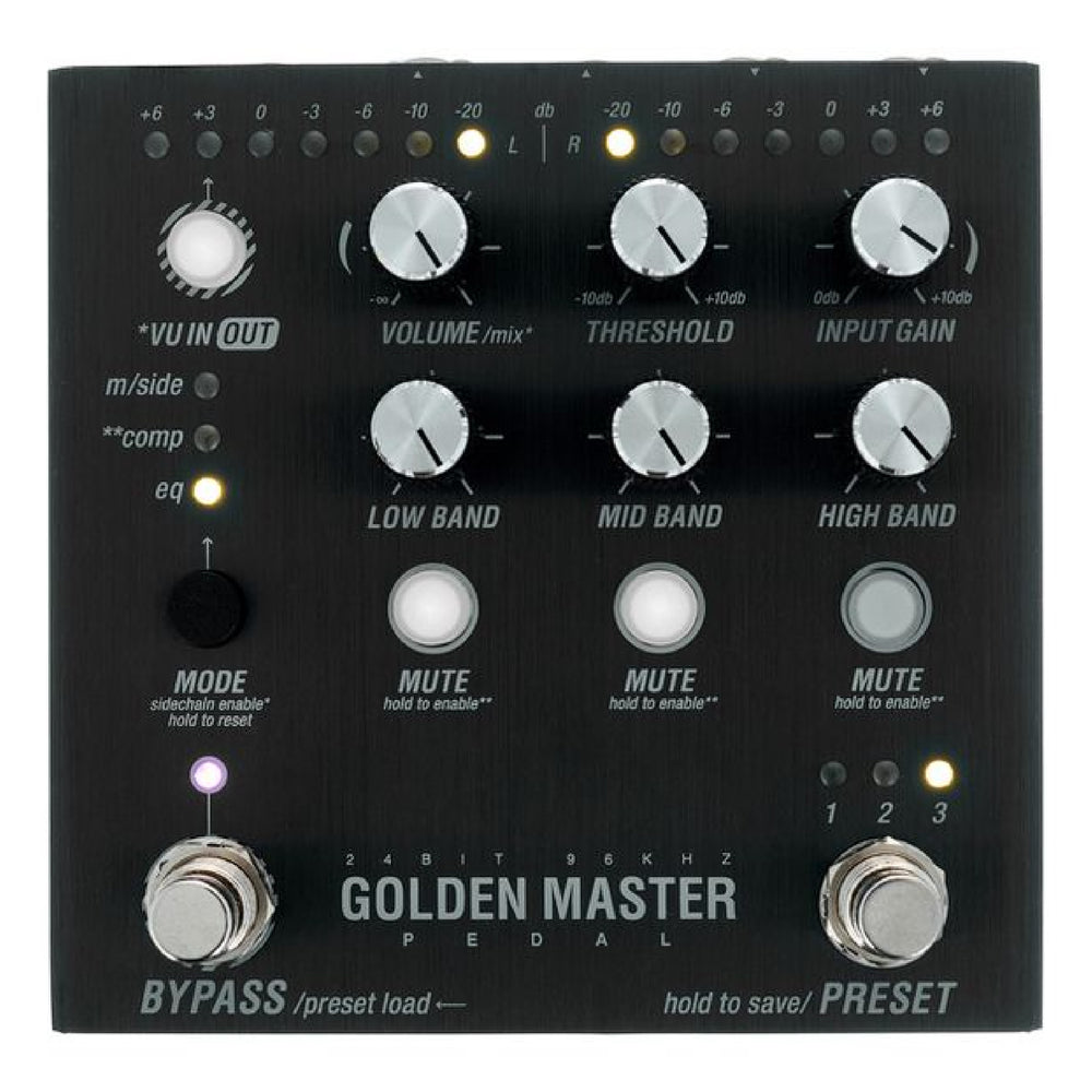 Endorphin-es Golden Master Pedal Multi Effects Processor BLK