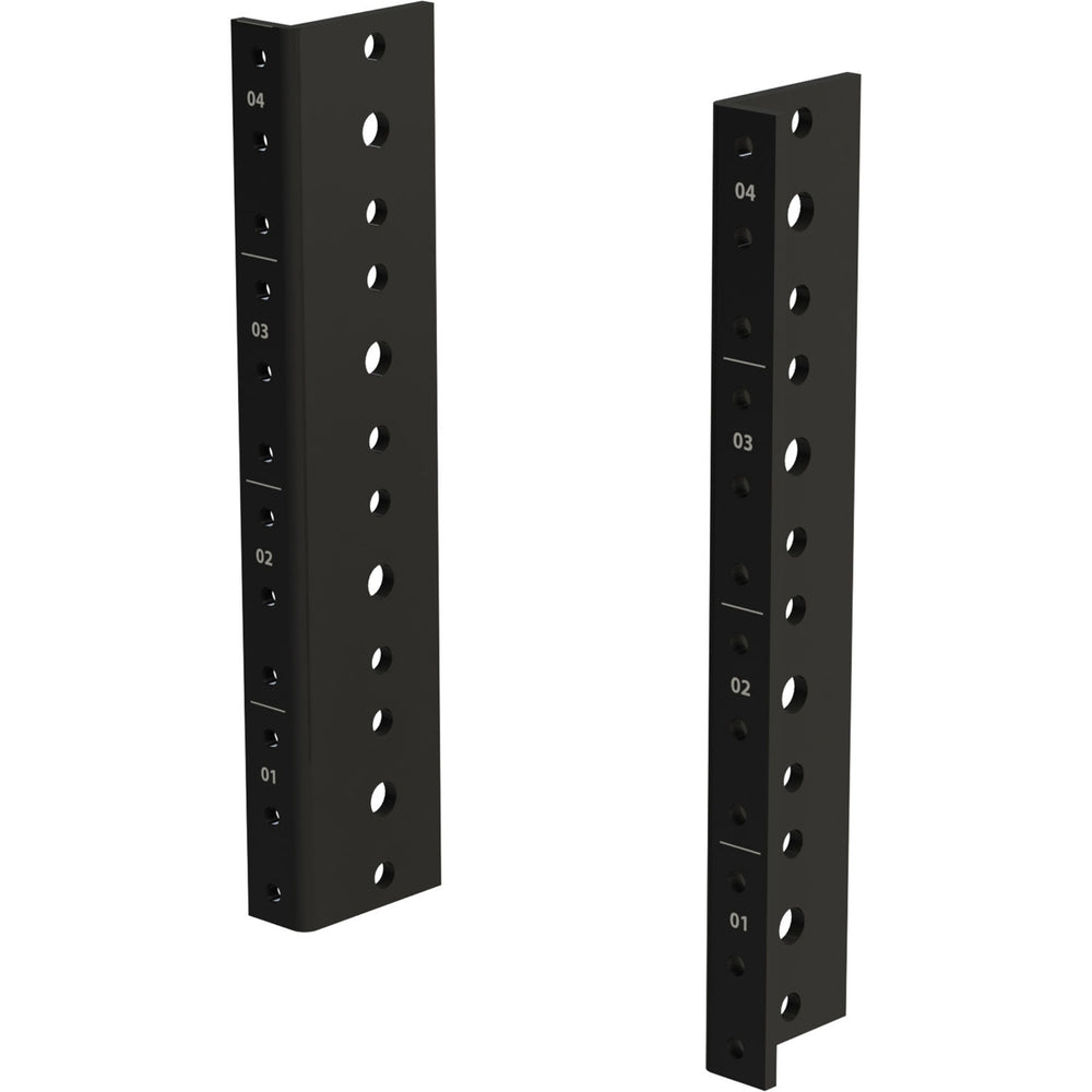 Rail de rack Gator GRW-RACKRAIL-10U pour boîtiers de montage en rack 10 RU