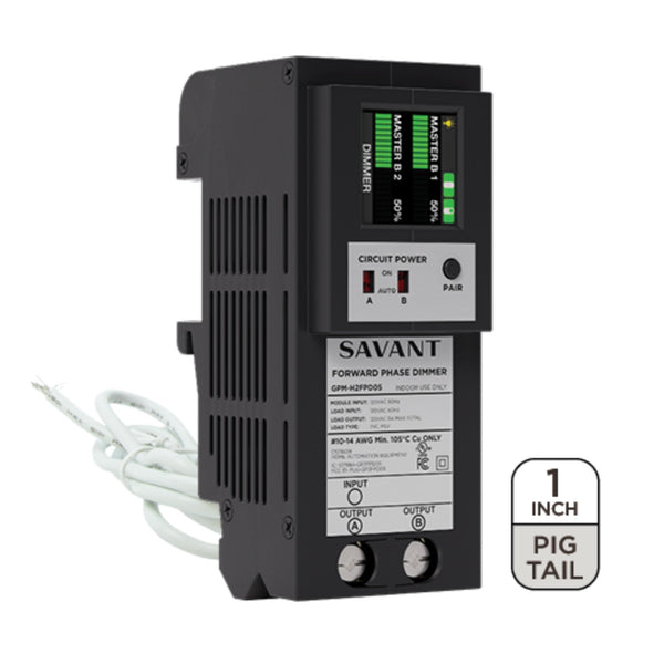 Module d'éclairage FPD Savant 1 pouce, Pigtail
