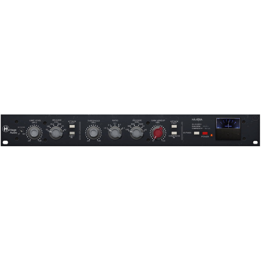 Compresseur/Limiteur double mono/stéréo Heritage Audio Ha-609A