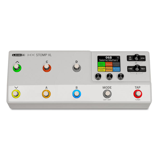 Ampli et processeur d'effets Line6 HX Stomp XL - Blanc