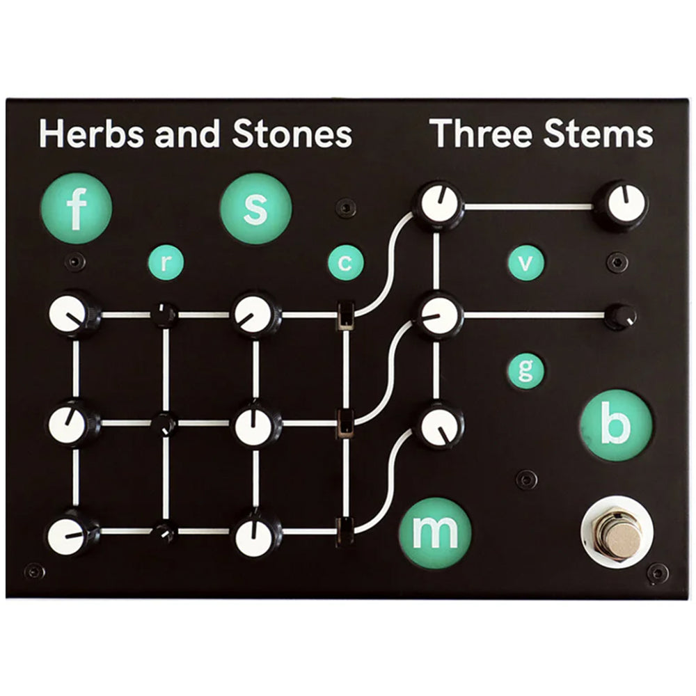 Herbs and Stones Three Stems Multiband Desktop Saturator