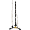 Hercules DS543BB 2 Clarinets/Flutes and 1 Piccolo Stand