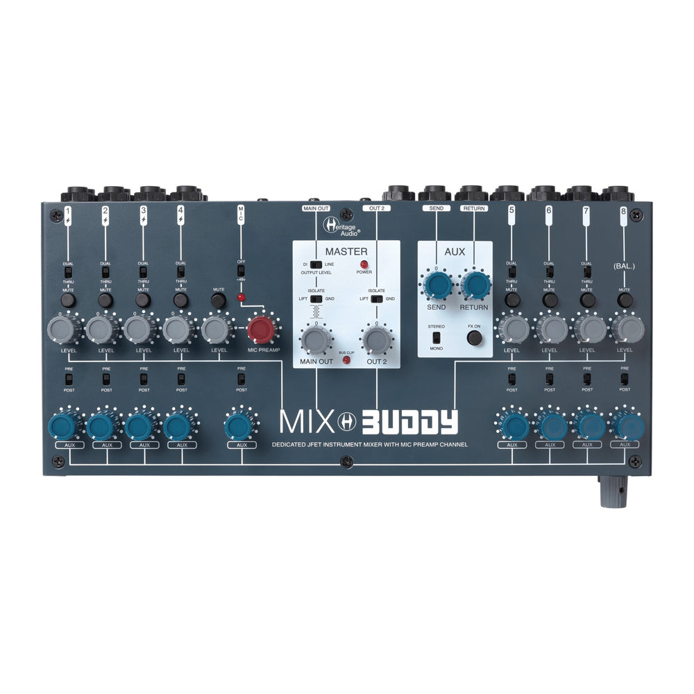 Heritage Audio MIX BUDDY 19-Input Small-Format Mixer