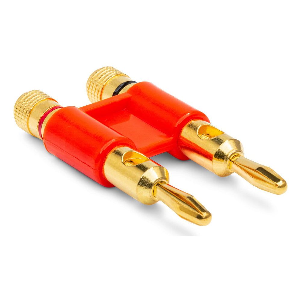 Hosa BNA-260RD Dual Banana Connector Red