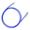 Hosa CAT-601S-10PKBU CAT6 Slim 28AWG 1ft Blue (10pk)