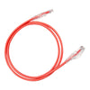 Hosa CAT-601S-10PKRD CAT6 Slim 28AWG 1ft Red (10pk)