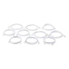 Hosa CAT-605-10PK-WH CAT6 24AWG 5ft White (10pk)