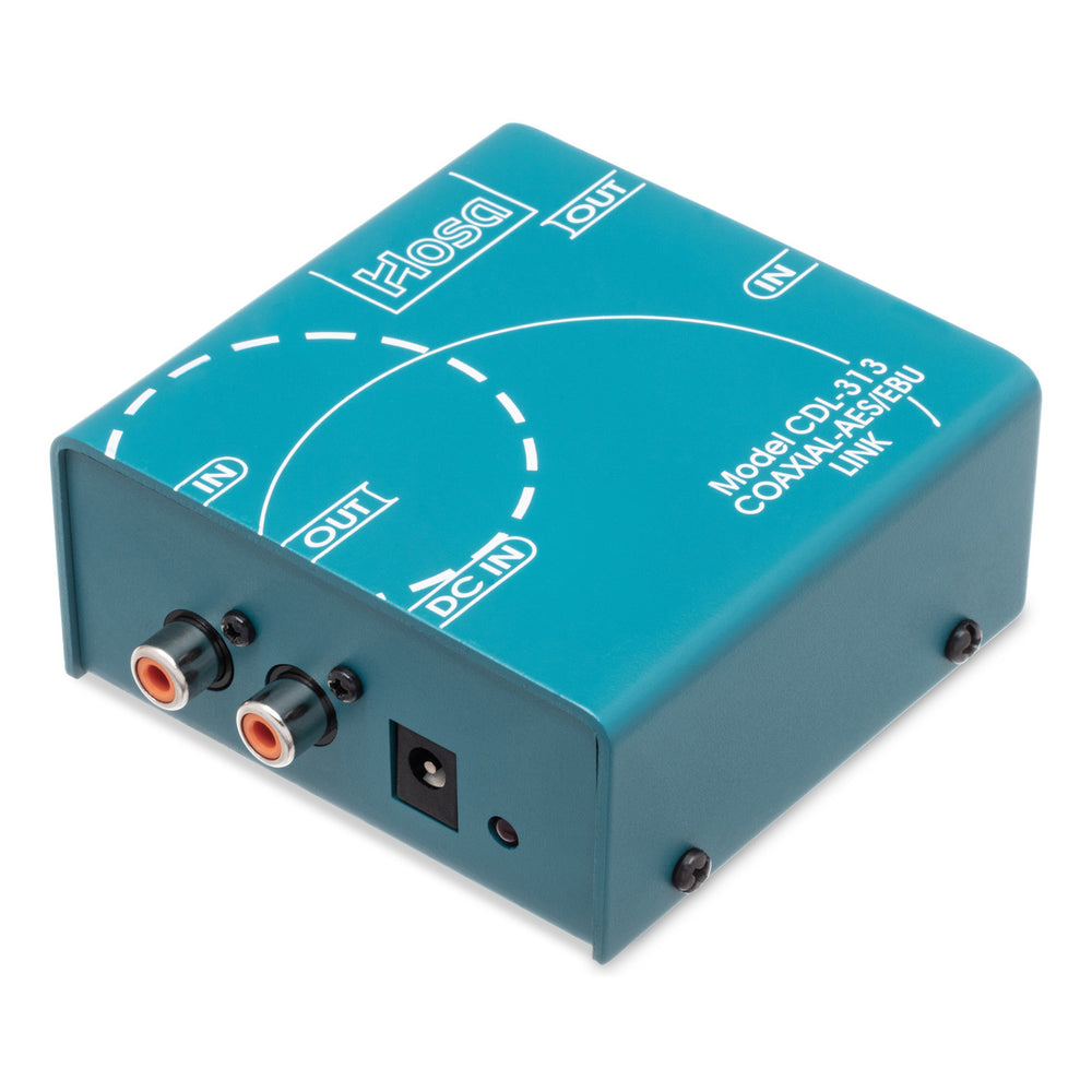Hosa CDL-313 Digital Audio Interface S/PDIF Coax To AES/EBU