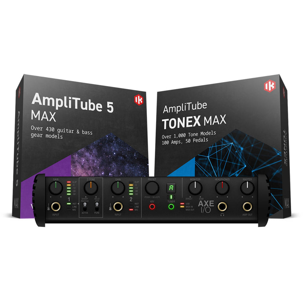 IK Multimedia AXE I/O & Amplitube Bundle