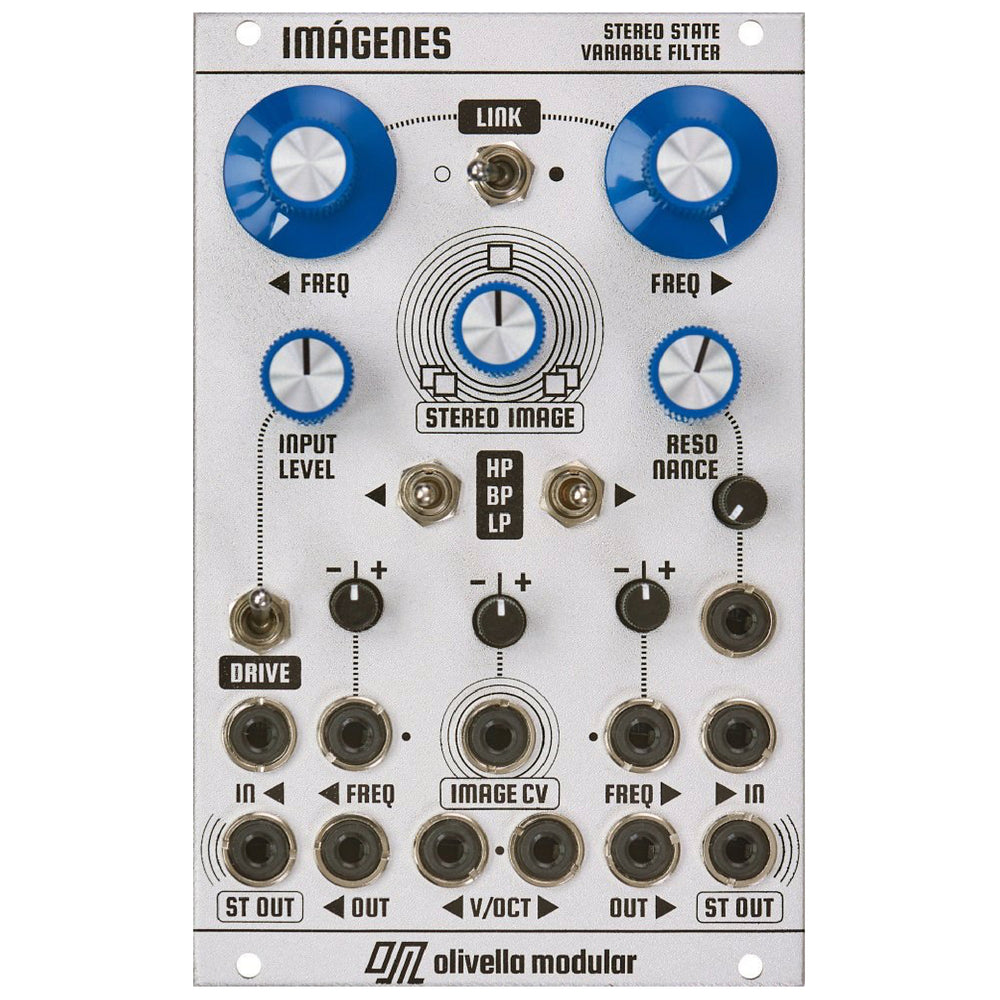 Olivella Imagenes - Dual Stereo VCO / Filter with Drive