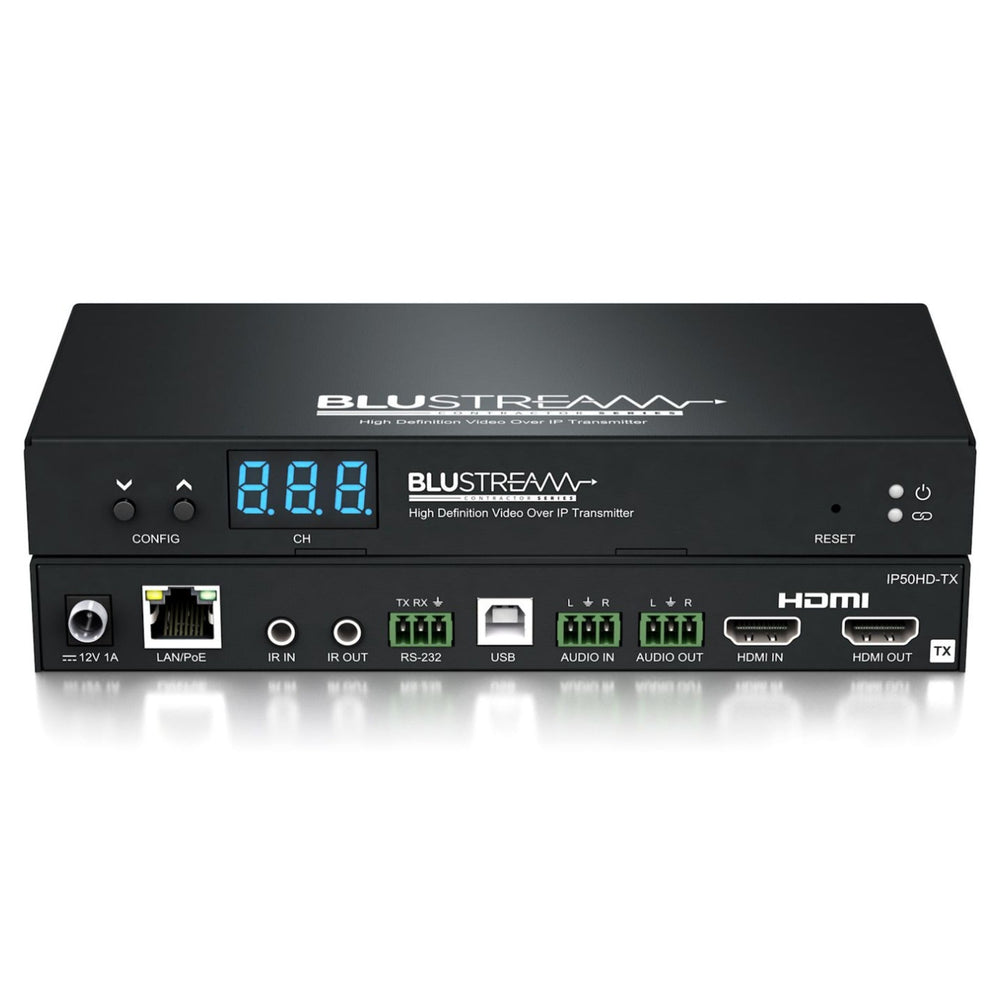 Blustream IP50HD-TX 1080p AVoIP Transmitter 100/1000Mbps