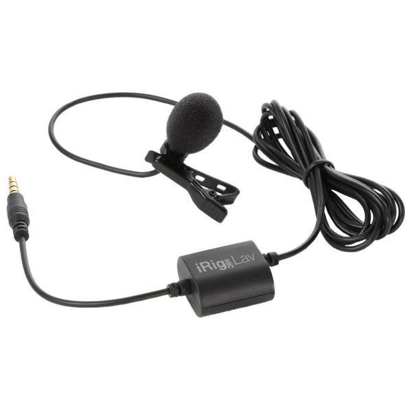 IK Multimedia Irig Mic Lav - Compact Lav Mic for Smartphones