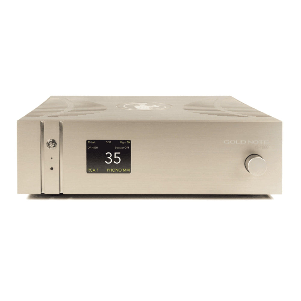 Amplificateur intégré Gold Note IS-1000MkII Deluxe 150, or