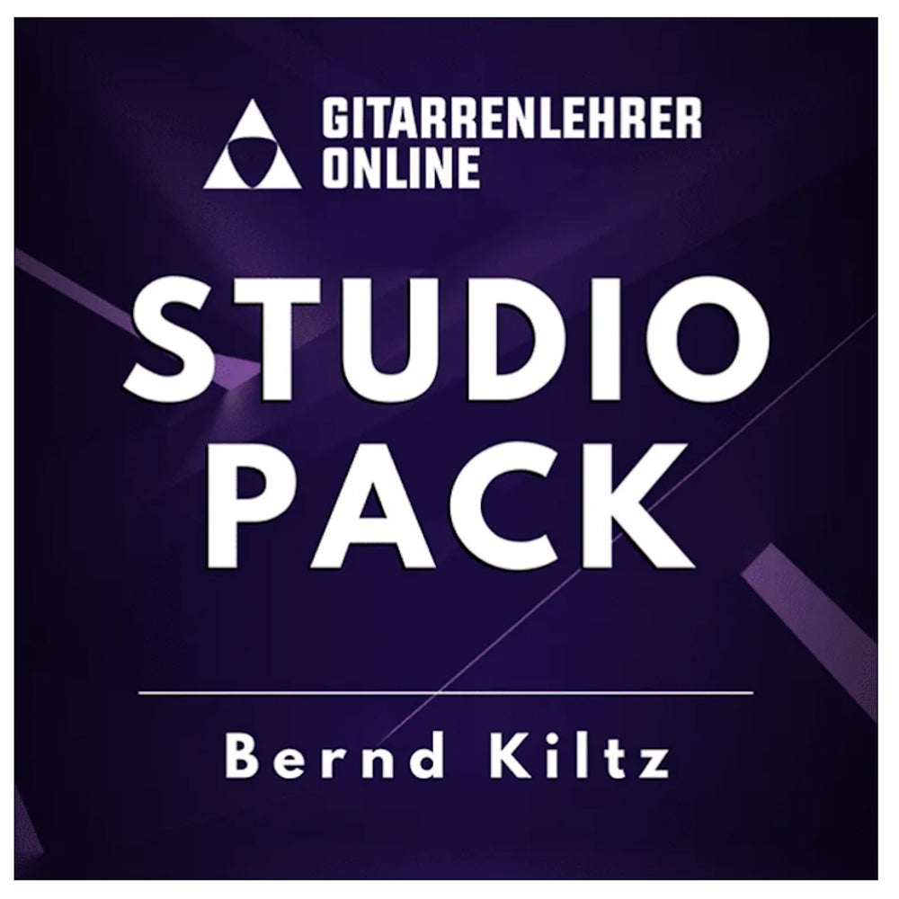 Ik Multimedia Gitarrenlehreronline Bernds Studio Pack