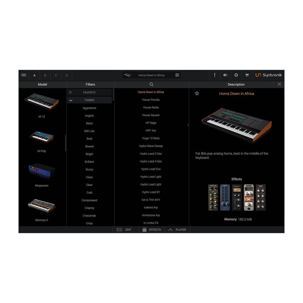 Ik Multimedia Syntronik 2 GS -V