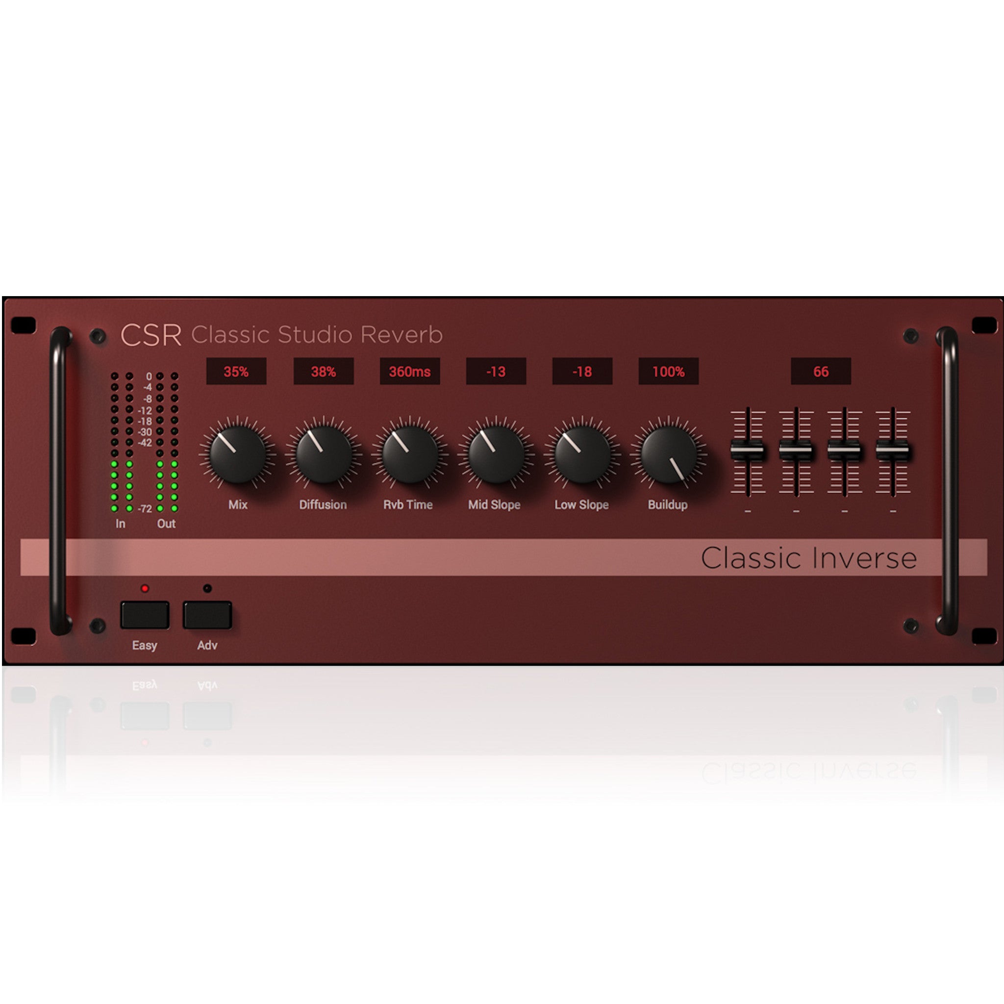 Reverse Reverb Rack Ik Multimedia T-RackS CSR Inverse Reverb Single