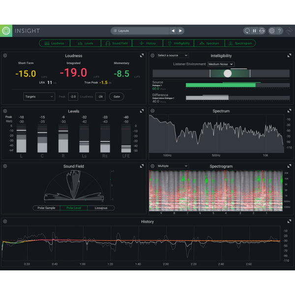 iZotope Insight 2 - Intelligent Metering for Music & Post