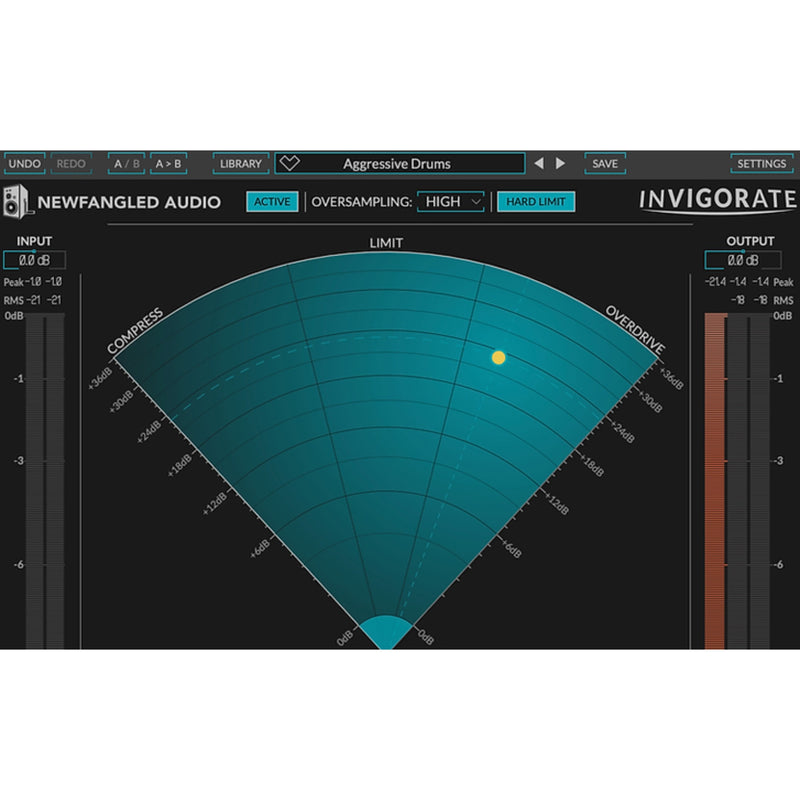 Newfangled Invigorate - Compressor, Limiter, and Overdrive Distortion