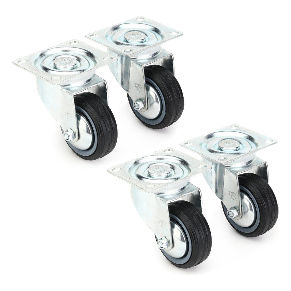 JBL WK-4S Set Of 4 Swivel Casters - Front view