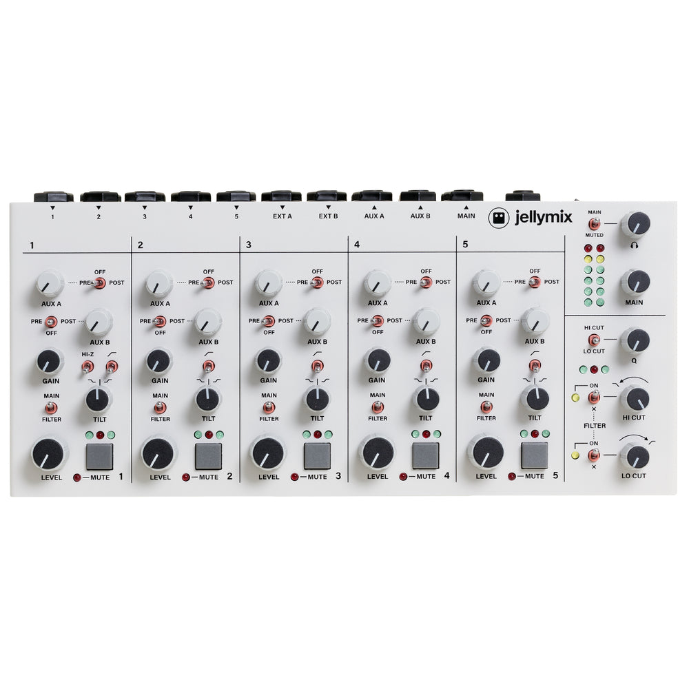 Intellijel Jellymix - Mélangeur de Performance Stéréo Compact Blanc