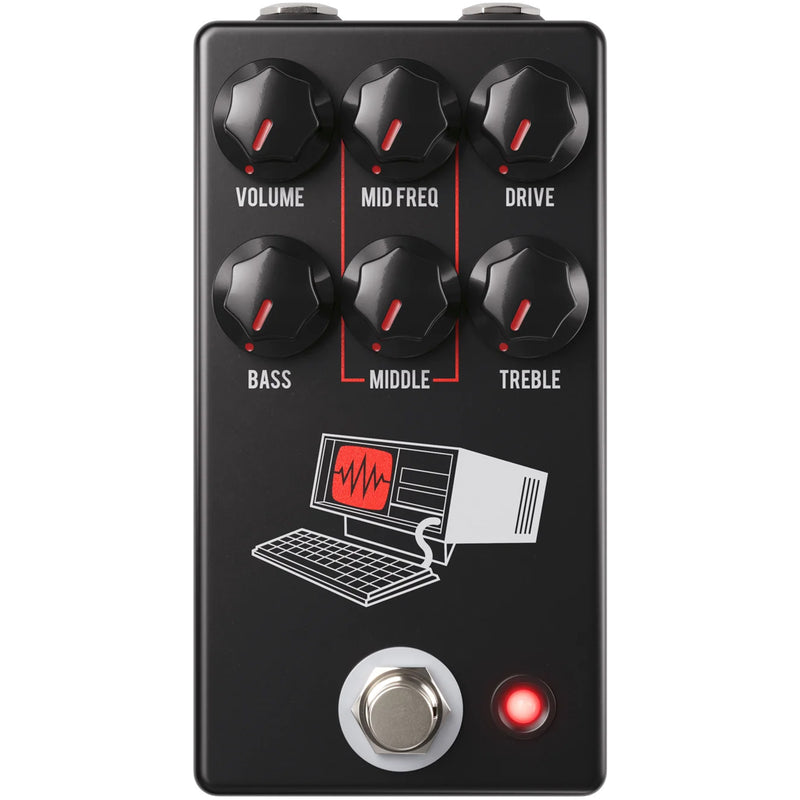 JHS The Hard Drive - Modern Distortion Pedal - Black