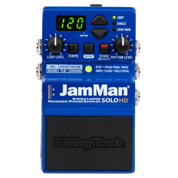Digitech JamMan Solo HD Stereo Looper/Recorder Pedal