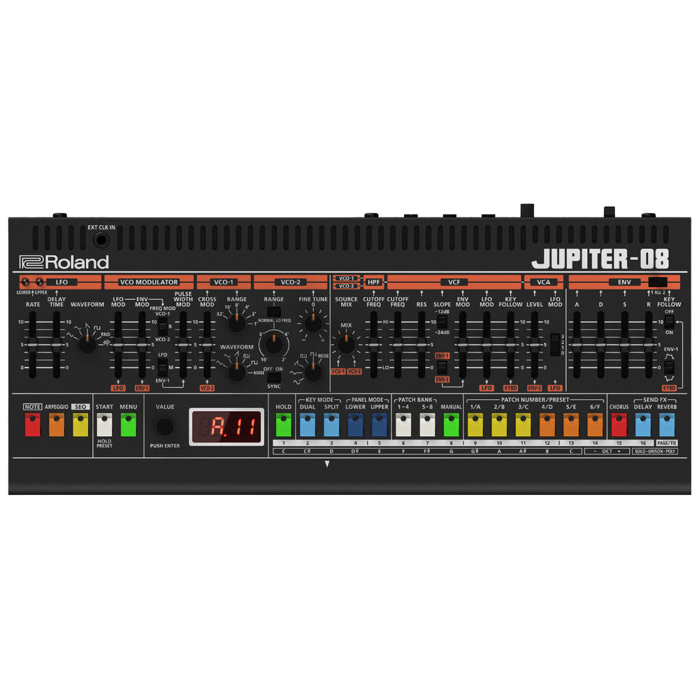 Roland Jupiter-08 - Eight-voice Digital Synthesizer