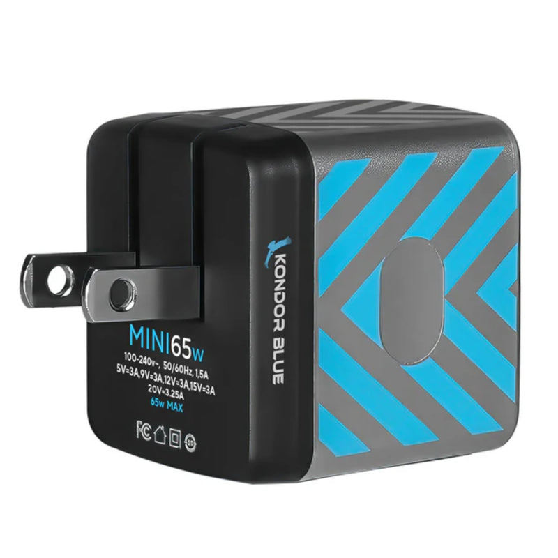 Kondor Blue 65W Usb-C Pd Wall Charger Brick