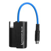 Kondor Blue Female Locking DC Barrel To BLK22 Battery 4"