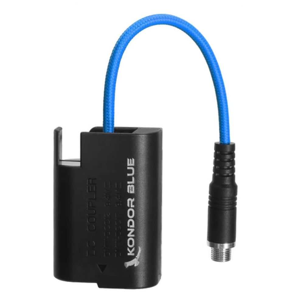 Kondor Blue Female Locking DC Barrel To BLK22 Battery 4"