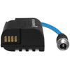 Kondor Blue Female Locking DC Barrel To BLK22 Battery 4"