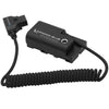 Kondor Blue D-Tap To Sony L-Series NPF Battery Cable Black